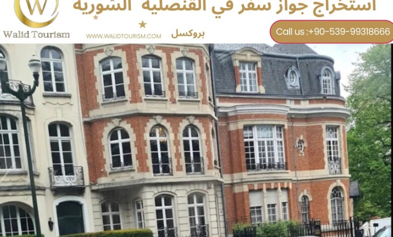 حجز موعد في القنصلية السورية في بروكسل